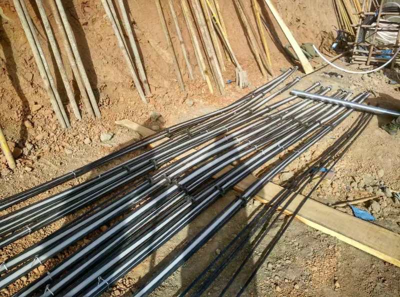 陜西鎮(zhèn)安縣中醫(yī)醫(yī)院實(shí)驗(yàn)錨索加固工程