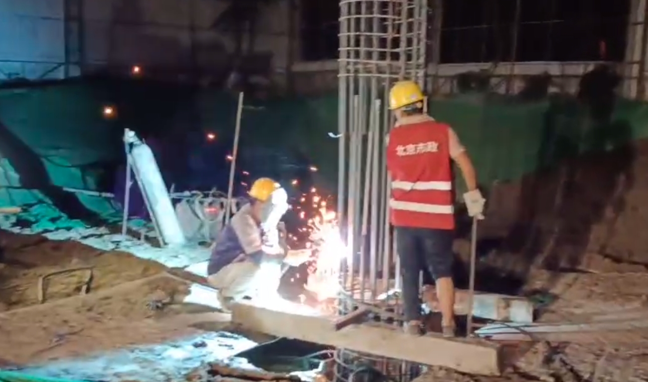 南水北調(diào)工程一期基坑支護(hù)